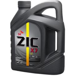 Моторное масло ZIC 5W-30 X7 LS 4л Фото 1