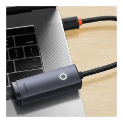 Адаптер Baseus USB-C to RJ45 Ethernet 1000Mbps Lite Series Фото 9