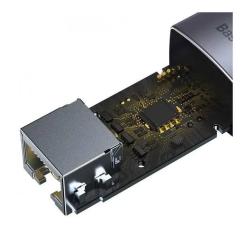 Адаптер Baseus USB-C to RJ45 Ethernet 1000Mbps Lite Series Фото 3