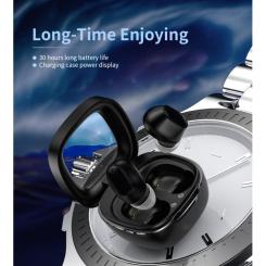 Наушники Choetech TWS Small Cube Black Фото 3