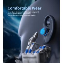 Наушники Choetech TWS Small Cube Black Фото 4