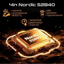 Мышка RAWM ER21Pro Wireless Orange Фото 4