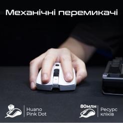 Мышка RAWM SA-MH01 Wireless/Bluetooth Red Фото 3