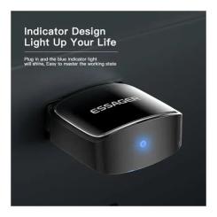 Bluetooth-адаптер Essager Starlord USB Bluetooth 5.0 Adapter Black Фото 2