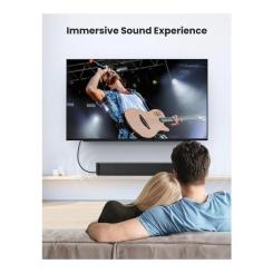 Кабель мультимедийный Ugreen Optical Toslink 2.0m AV122 black Фото 2