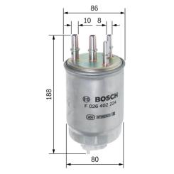 Фильтр топливный Bosch F026402224 Фото 6