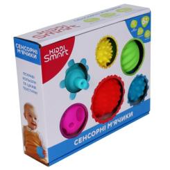 Развивающая игрушка Kiddi Smart Сенсорні м'ячики Фото 4