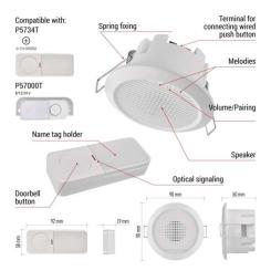 Дверной звонок EMOS P57103 Фото 10