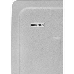 Мойка кухонная Kroner KompositGRA-6243 Фото 5