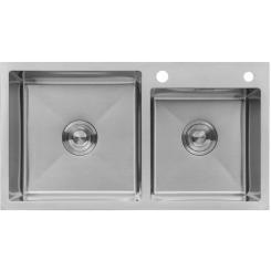 Мойка кухонная Kroner Geburstet-7843ZHM Фото 1