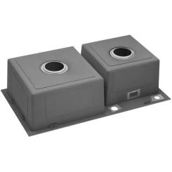 Мойка кухонная Kroner Geburstet-7843ZHM Фото 4