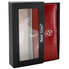 Кошелек Semi Line RFID Red Фото 2