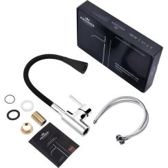 Смеситель Kroner Kuche-C031BLK Фото 7
