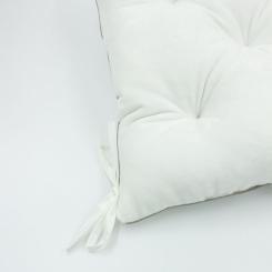 Подушка на стул MirSon 28-0001 White Velvet 40х50 см Фото 2