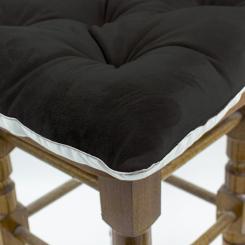 Подушка на стул MirSon 28-0007 Black Velvet 40х50 см Фото 2