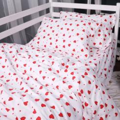 Постельное белье MirSon 015 Love Фланель 2x143x210 Семейный Фото 1