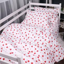 Постельное белье MirSon 015 Love Фланель 2x143x210 Семейный Фото 2