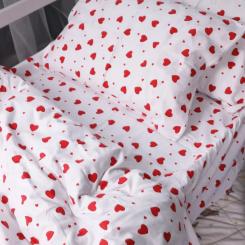 Постельное белье MirSon 015 Love Фланель 2x143x210 Семейный Фото 4