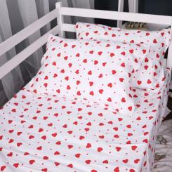 Постельное белье MirSon 015 Love Фланель 2x143x210 Семейный Фото 5