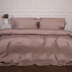 Постельное белье MirSon Tencel №08 Beige 2x143x210 Семейный Фото