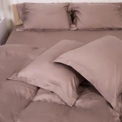 Постельное белье MirSon Tencel №08 Beige 2x143x210 Семейный Фото 3