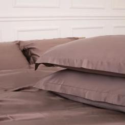 Постельное белье MirSon Tencel №08 Beige 2x143x210 Семейный Фото 5
