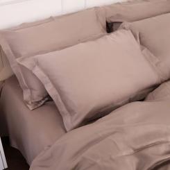 Постельное белье MirSon Tencel №08 Beige 2x143x210 Семейный Фото 6