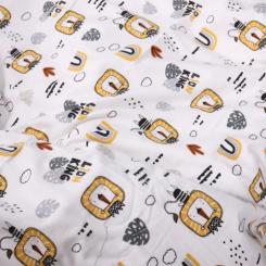 Постельное белье MirSon 014 Lion Фланель 200x220 Евро Фото 3