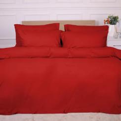 Постельное белье MirSon 009 Red Фланель 220х240 King Siz Фото 6
