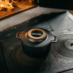 Кастрюля Fiskars Norden чавунна 4 л чорна Фото 10