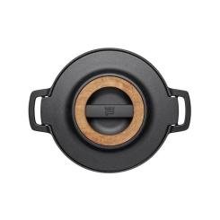 Кастрюля Fiskars Norden чавунна 4 л чорна Фото 2