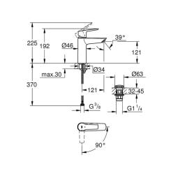 Смеситель Grohe QuickFix 23746002 Фото 3