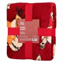 Плед Ardesto Christmas Flannel 160х200см, 100% поліестер, різдв Фото 1