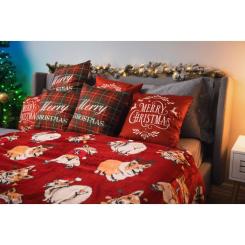 Плед Ardesto Christmas Flannel 160х200см, 100% поліестер, різдв Фото 5
