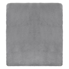 Плед Ardesto Flannel 200х220см, 100% поліестер, сірий світлий Фото 1