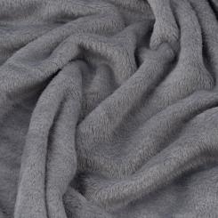 Плед Ardesto Flannel 200х220см, 100% поліестер, сірий світлий Фото 4