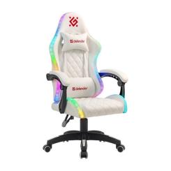 Кресло игровое Defender Energy RGB White Фото 1