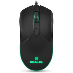 Мышка REAL-EL RM-515 USB Black Фото