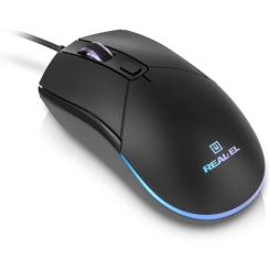 Мышка REAL-EL RM-515 USB Black Фото 2
