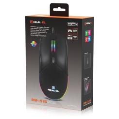 Мышка REAL-EL RM-515 USB Black Фото 8