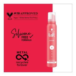 Пенка для волос Taft Shine 4 200 мл Фото 5