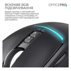 Мышка OfficePro M468B Wireless/Bluetooth Black Фото 7