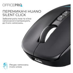Мышка OfficePro M468B Wireless/Bluetooth Black Фото 8