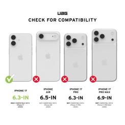 Стекло защитное UAG iPhone 17 Transparent Фото 8
