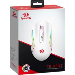 Мышка Redragon Trident Wireless White Фото 10