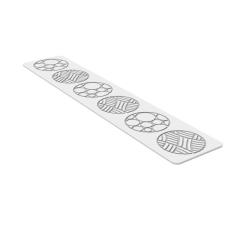 Кондитерский коврик Silikomart для декорування Snowboll Фото