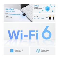 Сетевая карта Wi-Fi TP-Link Archer TX20U Nano Фото 2