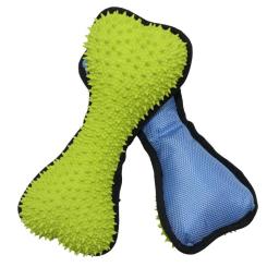 Игрушка для собак MISOKO&CO Косточка зеленая 19 см Фото