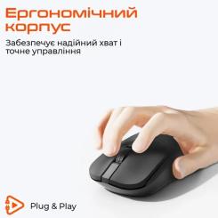 Мышка Meetion R546 Wireless Black Фото 2