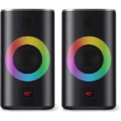 Акустическая система Havit HV-SK212SE USB RGB Black Фото 1